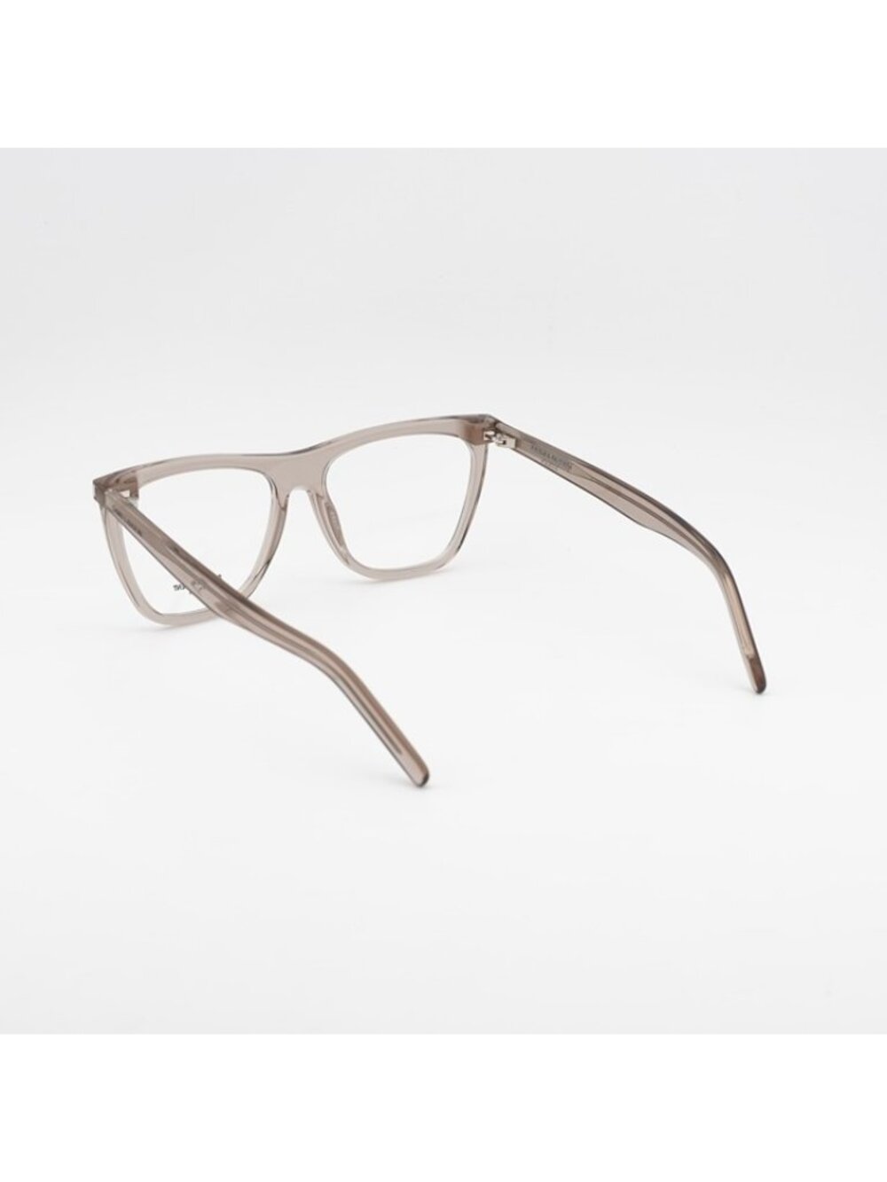 Saint Laurent SL518 004 Eyeglasses Brown 56mm Square Frame - Picture 10 of 11